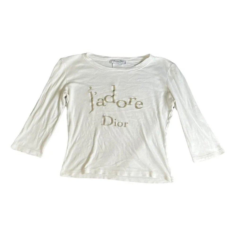 Christian Dior John Galliano J’Adore Dior Top 3/4 Sleeve